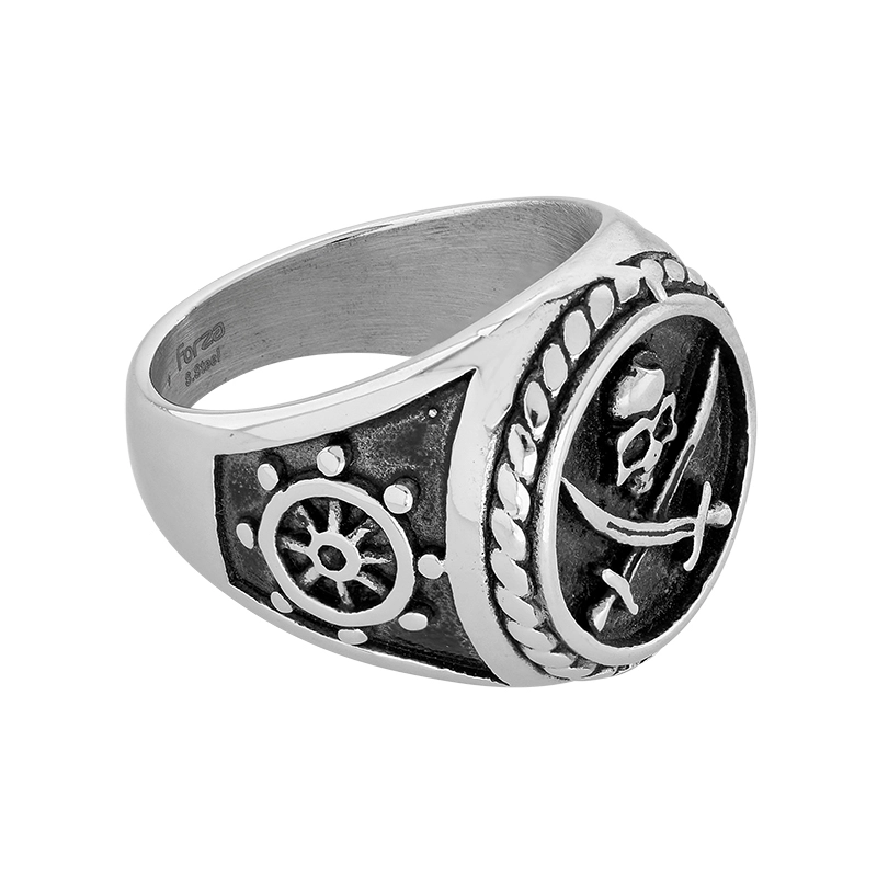 Anillo en acero, de la coleccion Forza