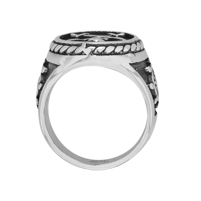 Anillo en acero, de la coleccion Forza