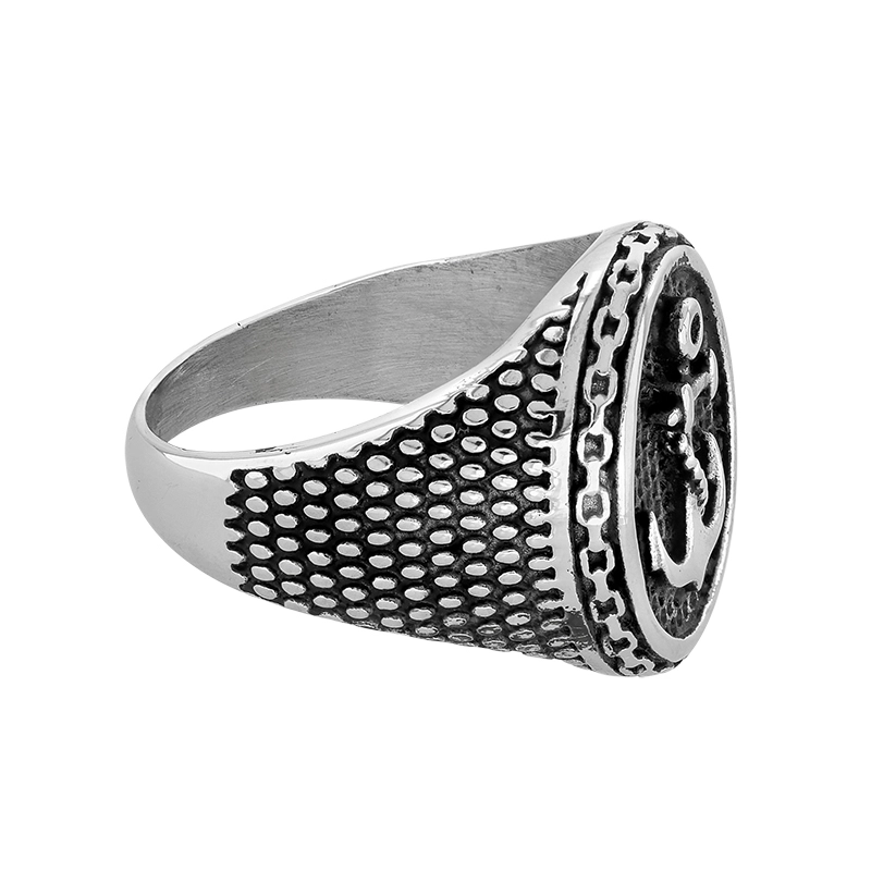 Anillo en acero, de la coleccion Forza