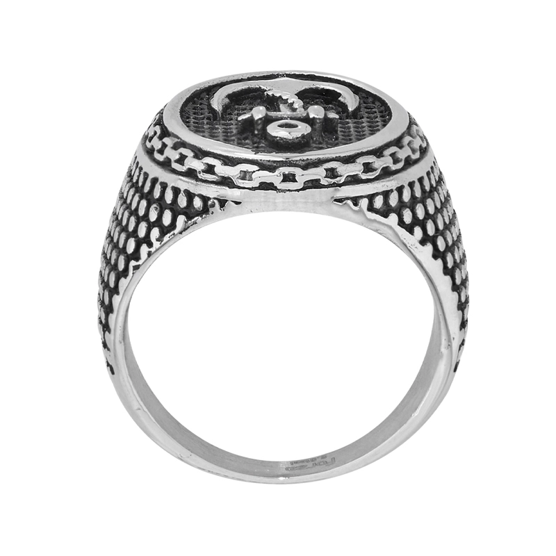 Anillo en acero, de la coleccion Forza