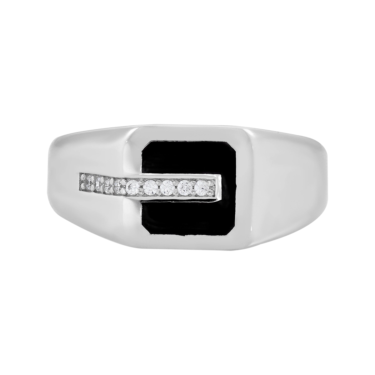 Anillo en plata Ley 925, con cristales, de la coleccion Sueños