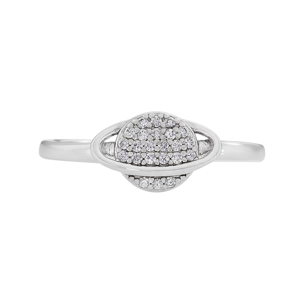 Anillo en plata Ley 925, con cristales, de la coleccion Sueños