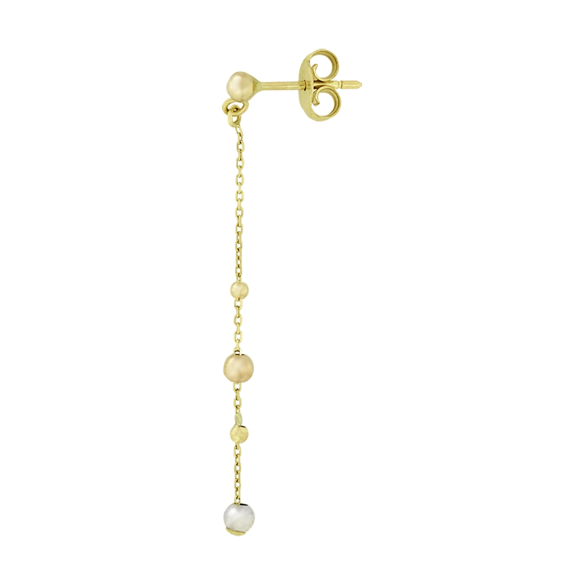 Aretes en oro amarillo de 18 Kilates, Figuras geométricas