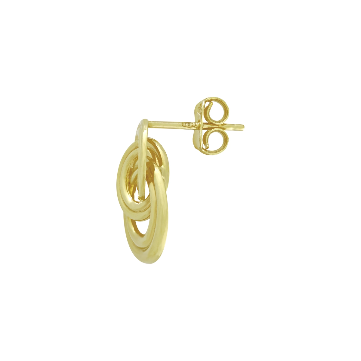Aretes en oro amarillo de 18 Kilates, Figuras geométricas