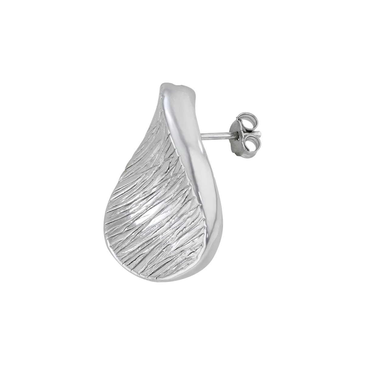 Aretes en plata Ley 925 con visos, Lágrima, de la coleccion Sueños