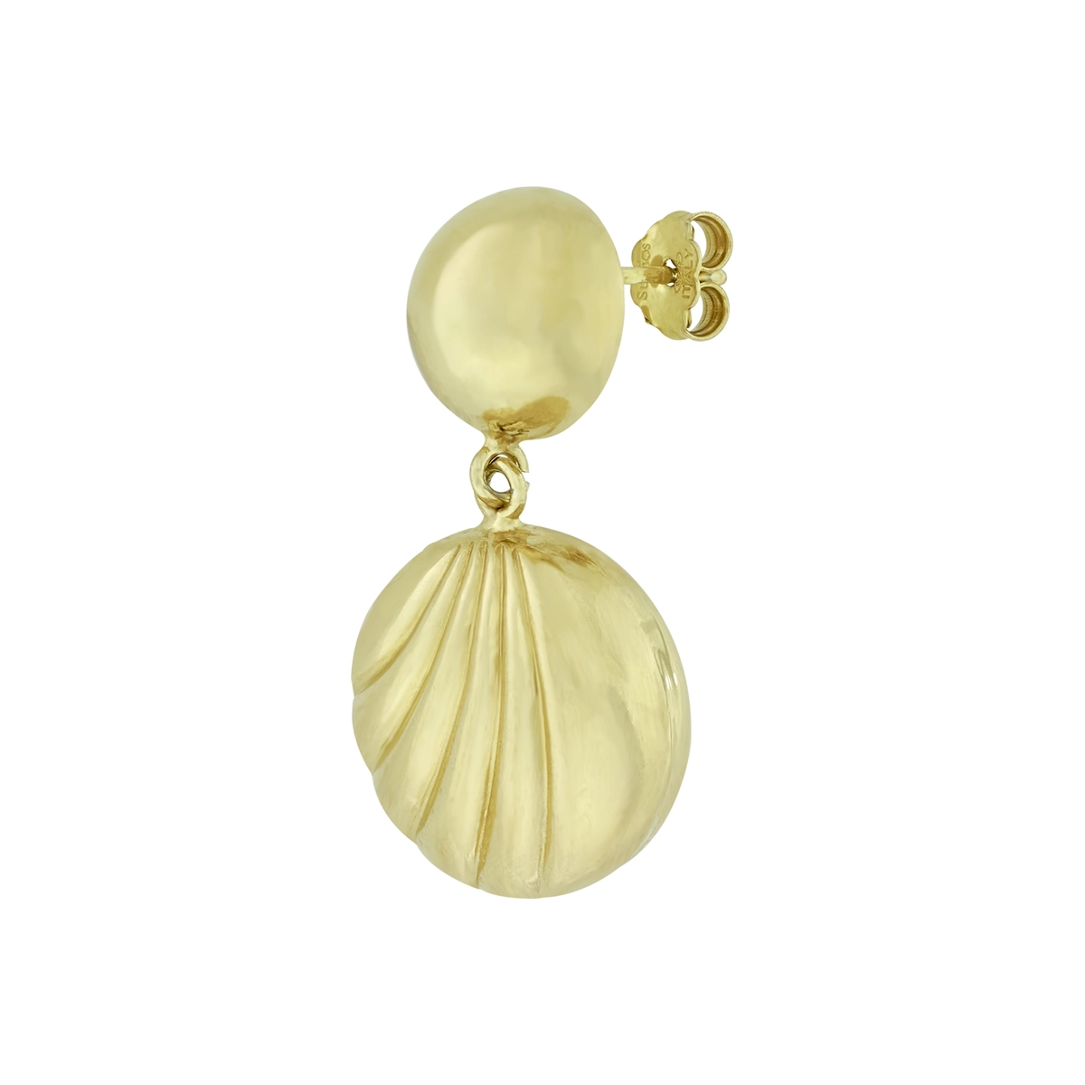 Aretes en plata Ley 925 con visos, Figuras geométricas, de la coleccion Sueños