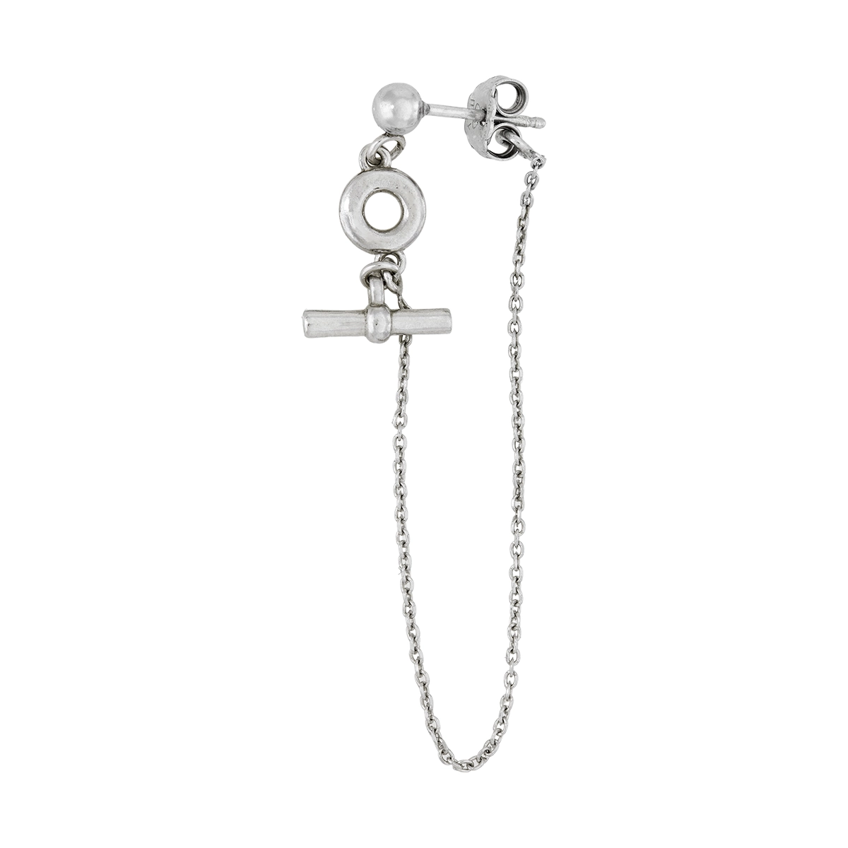Aretes en plata Ley 925, Tiras, 0.50 mm. de ancho, de la coleccion Sueños