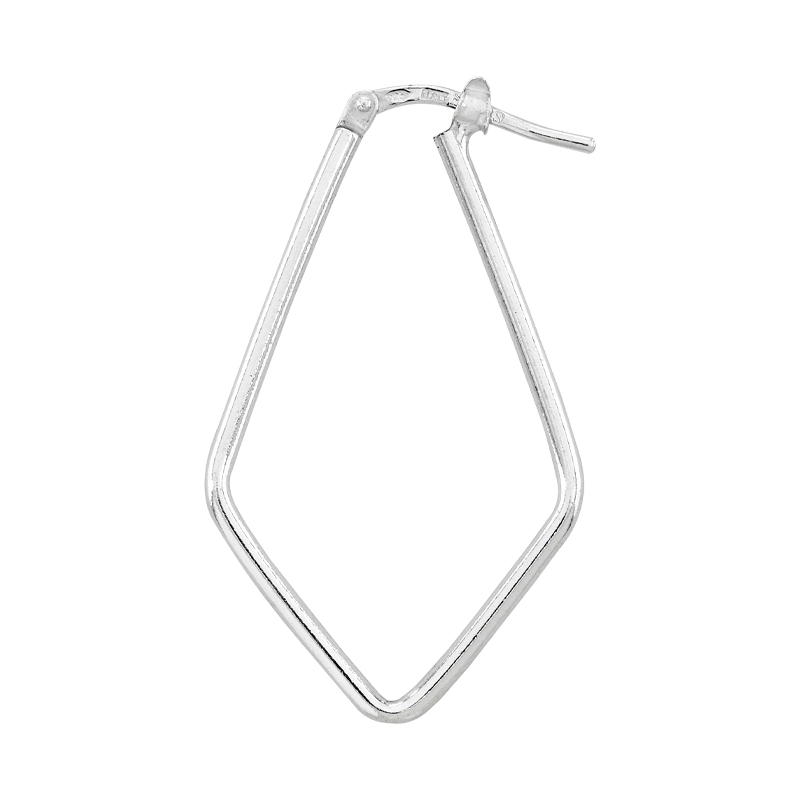 Candongas en plata Ley 925, Tubo, 1.50 mm. de ancho, de la coleccion Sueños