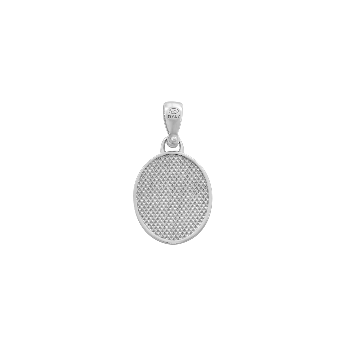 Medalla en plata Ley 925, Sagrado czon, 1 mm. de ancho, de la coleccion Sueños