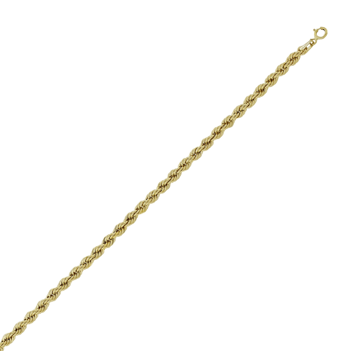 Pulsera en oro amarillo de 18 Kilates, 18 cm. de largo, 3.50 mm. de ancho
