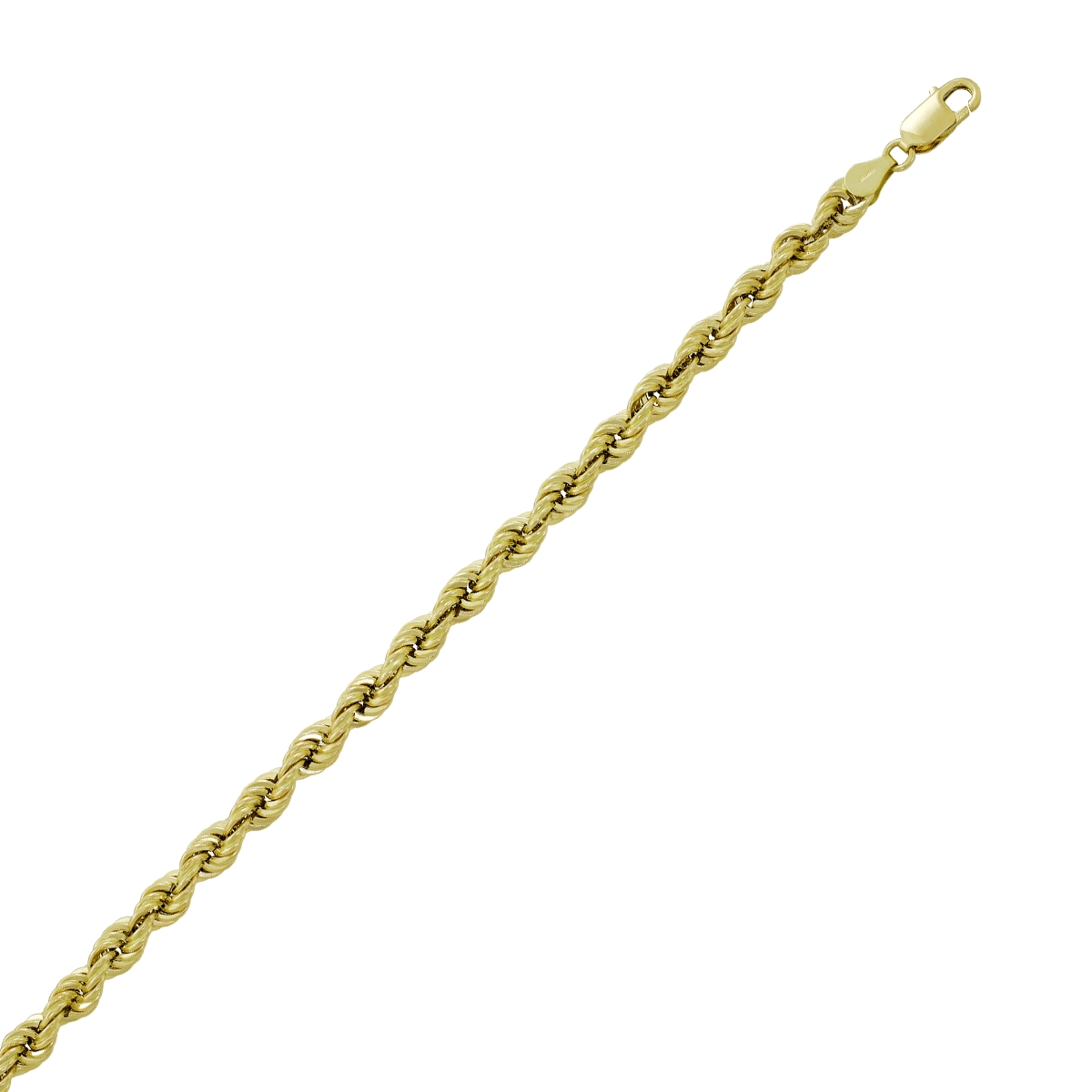 Pulsera en oro amarillo de 18 Kilates, 20 cm. de largo, 6 mm. de ancho