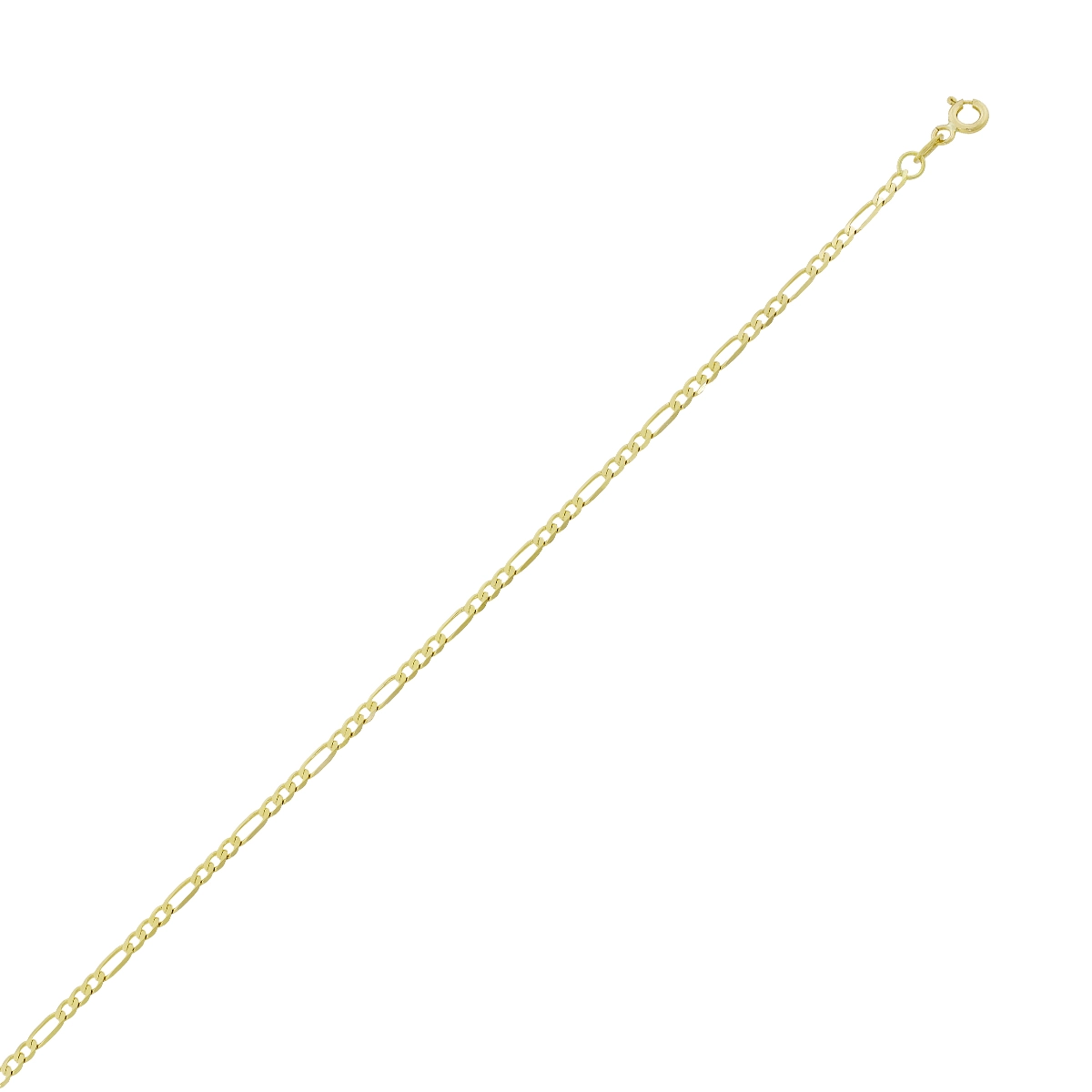 Pulsera en oro amarillo de 18 Kilates, 19 cm. de largo, 2.50 mm. de ancho