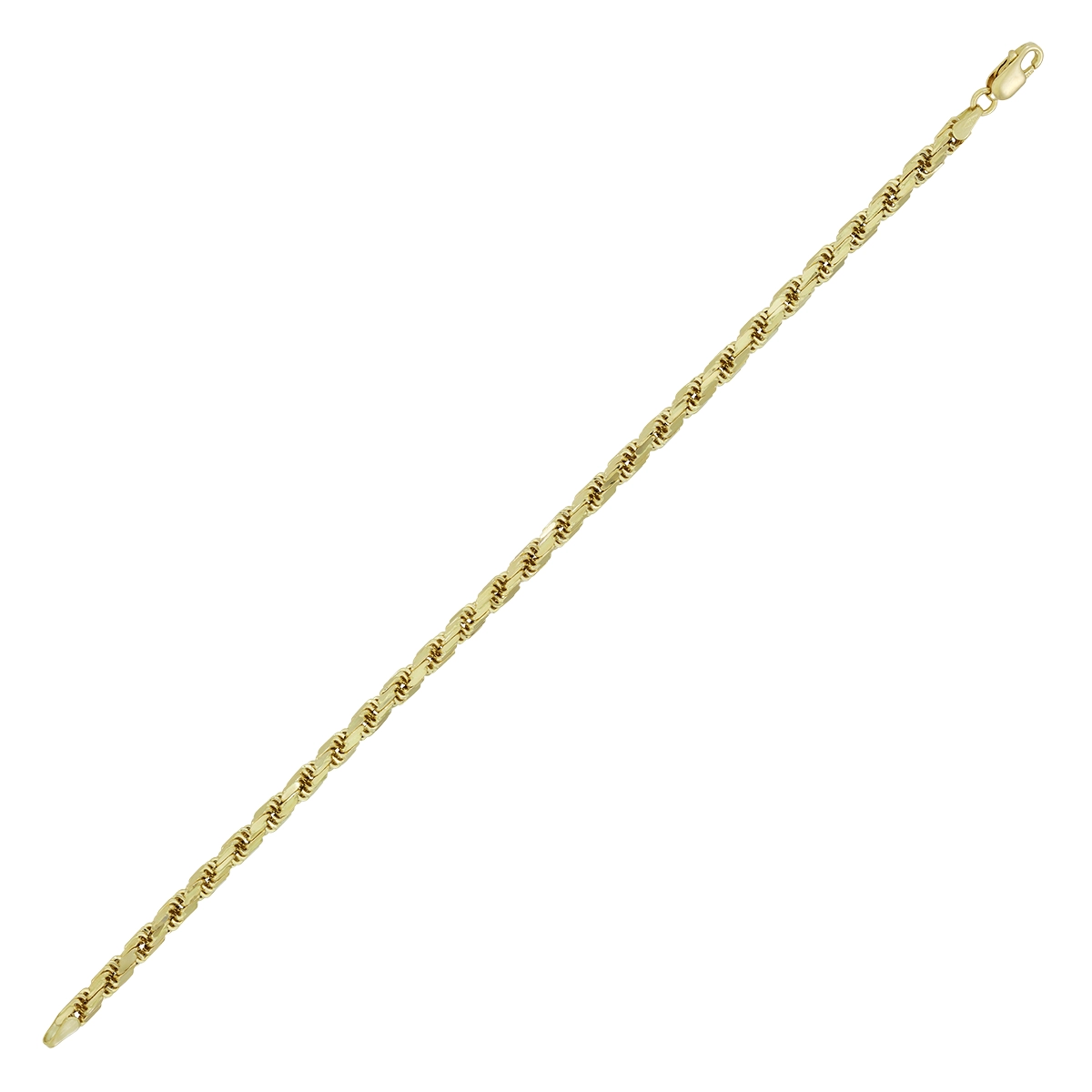Pulsera en oro amarillo de 18 Kilates, 18 cm. de largo, 3.50 mm. de ancho