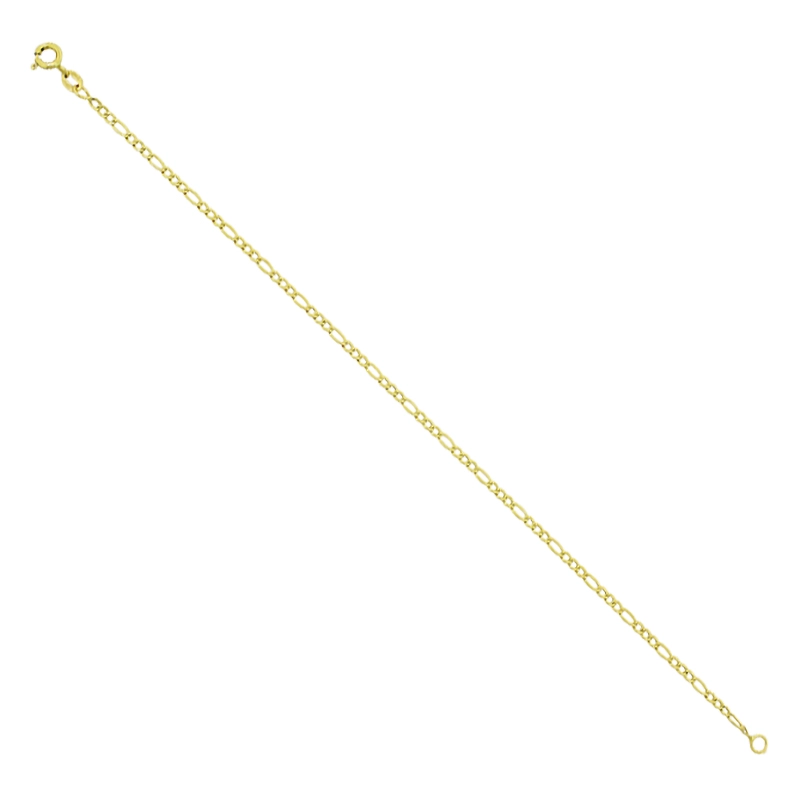Pulsera en oro amarillo de 18 Kilates, 21 cm. de largo, 2.50 mm. de ancho
