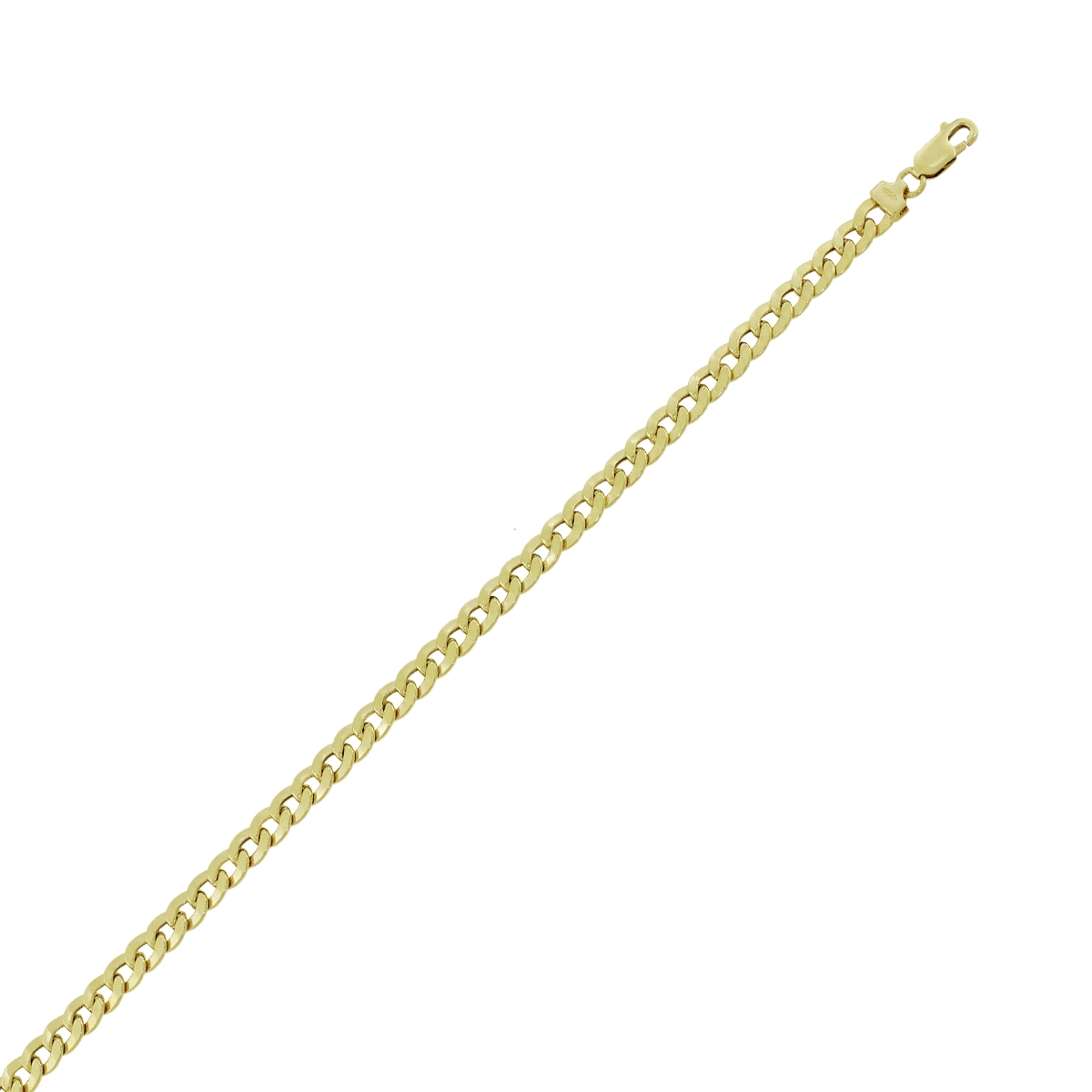 Pulsera en oro amarillo de 18 Kilates, 21 cm. de largo, 5.50 mm. de ancho