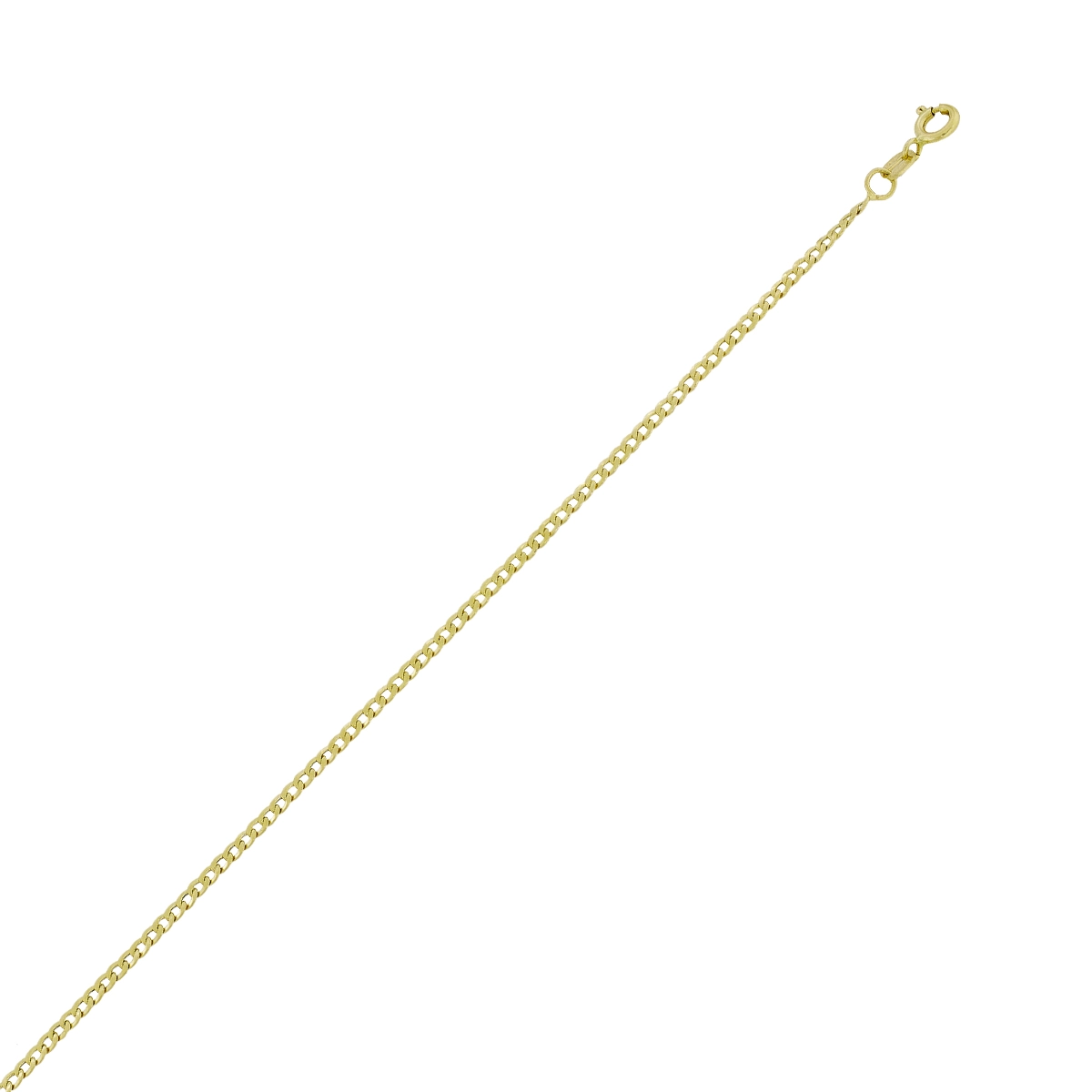 Pulsera en oro amarillo de 18 Kilates, 19 cm. de largo, 2.30 mm. de ancho