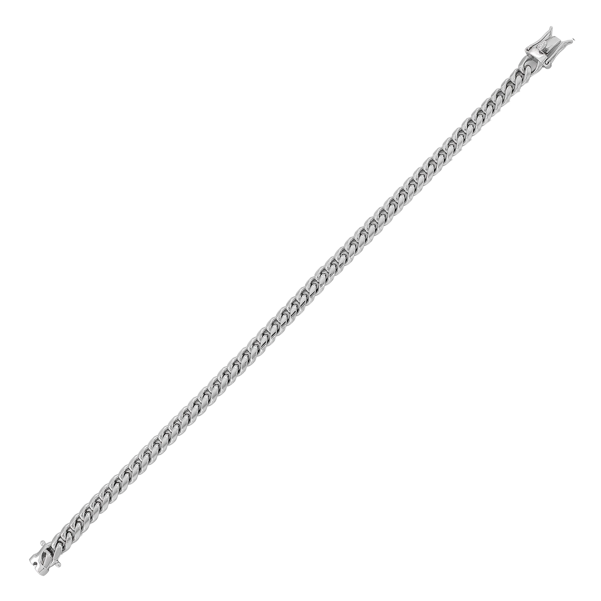 Pulsera en plata Ley 925, 20 cm. de largo, 5.50 mm. de ancho, de la coleccion Sueños