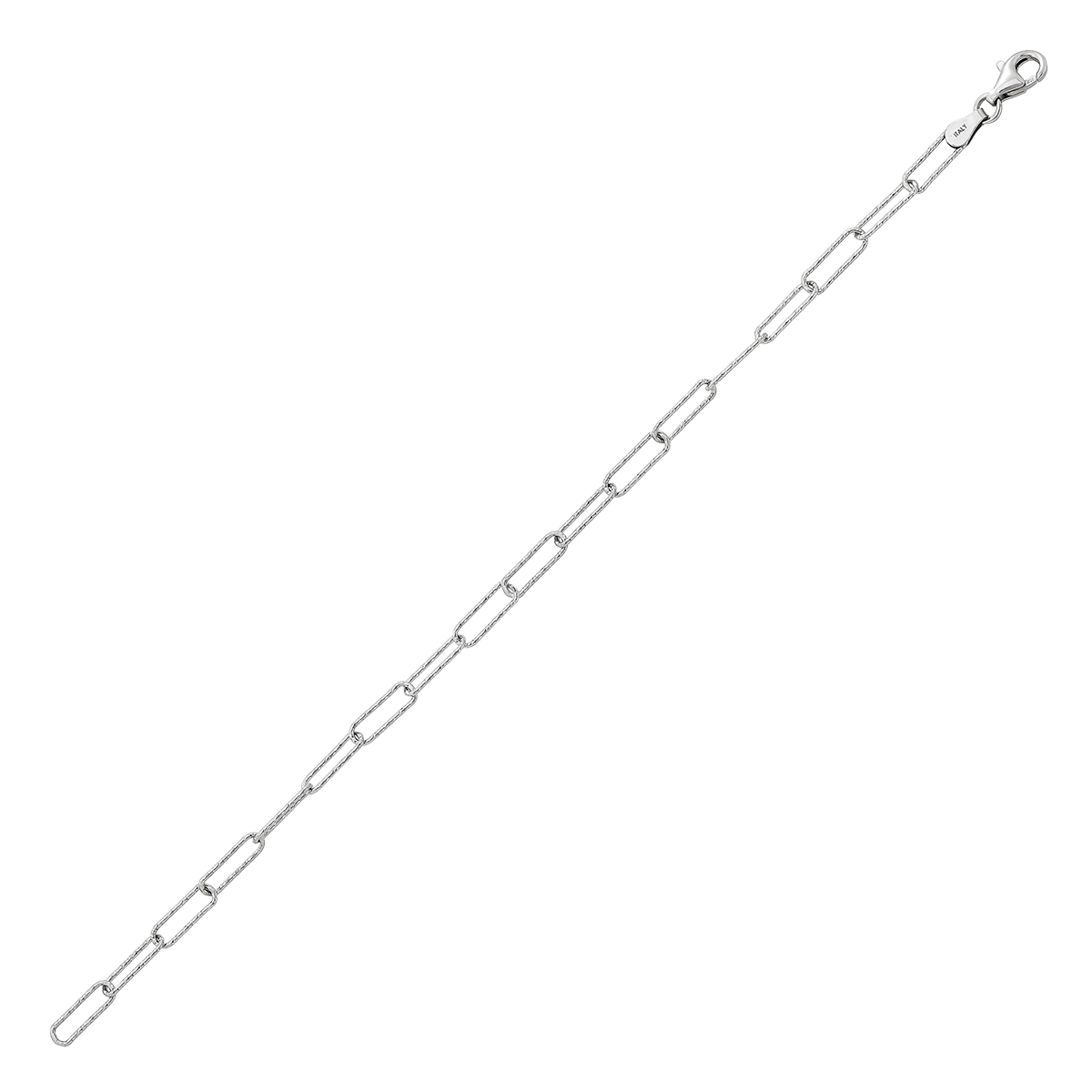 Pulsera en plata Ley 925 con visos, 19 cm. de largo - Colección Sueños