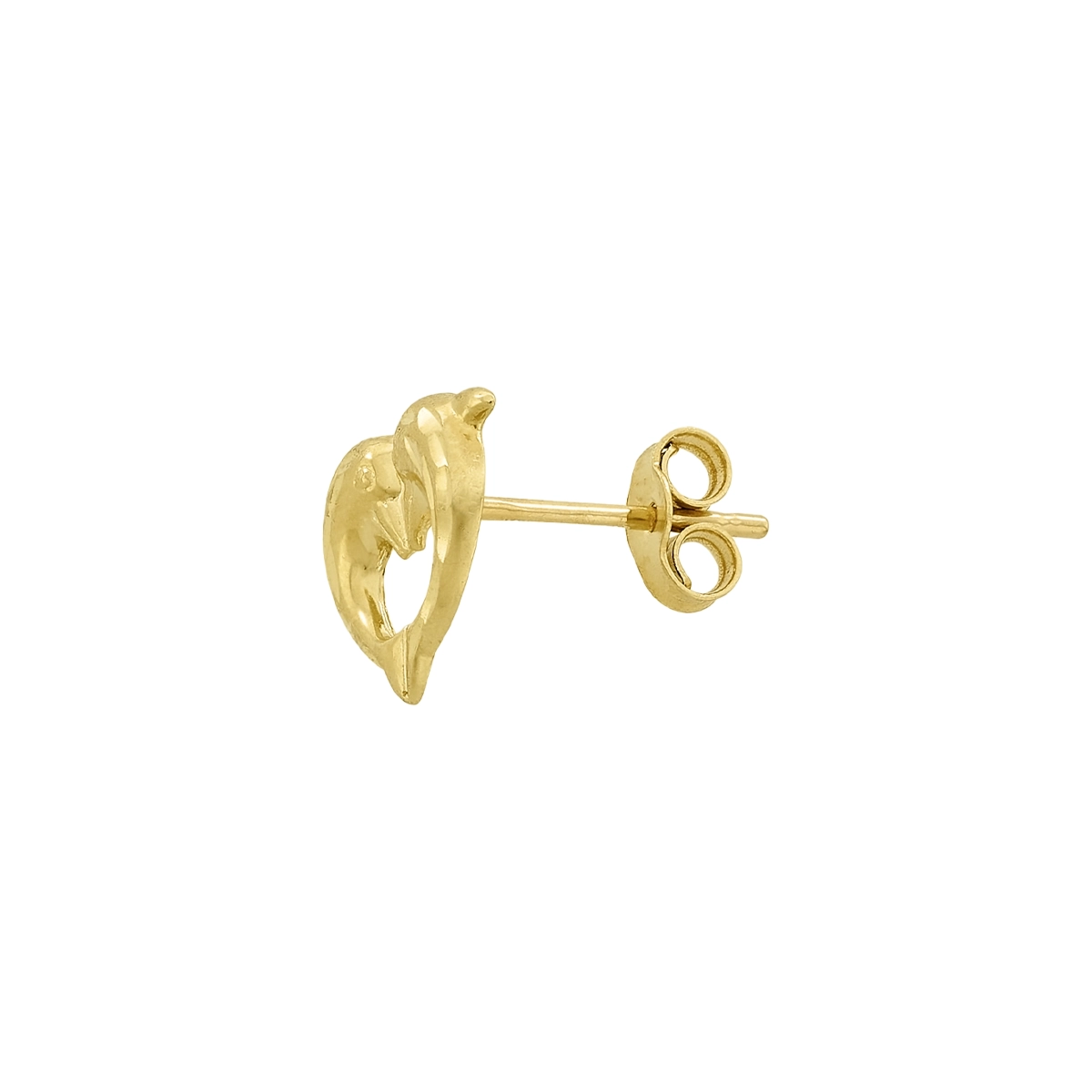 Topos en oro amarillo de 18 Kilates con visos, Animal
