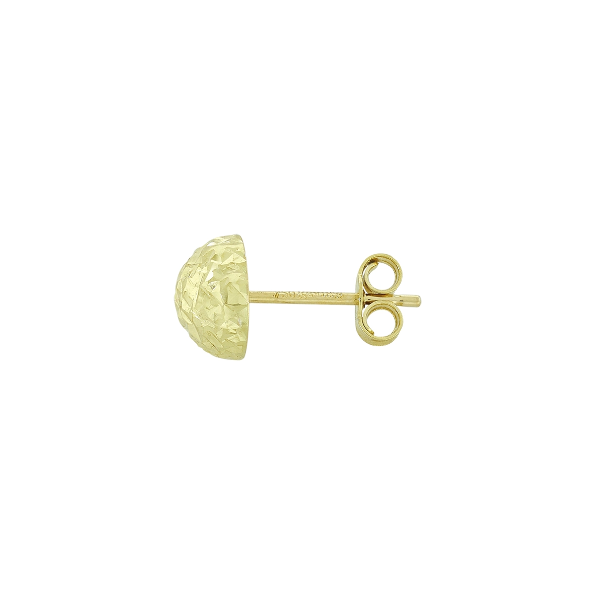 Topos en oro amarillo de 18 Kilates con visos, Figuras geométricas, 6.50 mm. de ancho