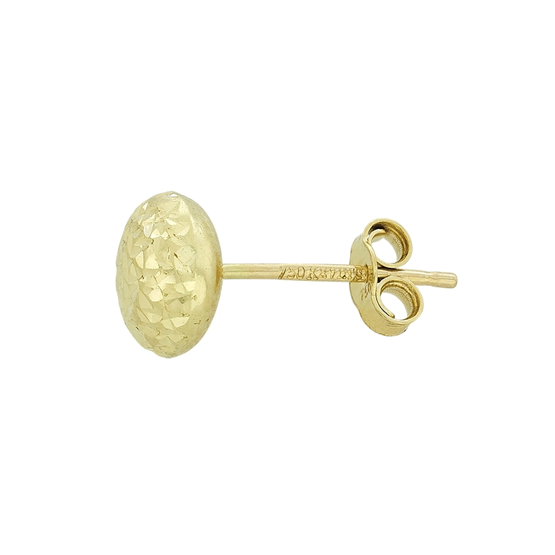 Topos en oro amarillo de 18 Kilates con visos, Figuras geométricas, 6.50 mm. de ancho