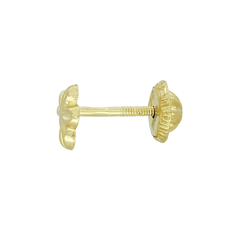 Topos en oro amarillo de 18 Kilates con visos, Animal, 4 mm. de ancho