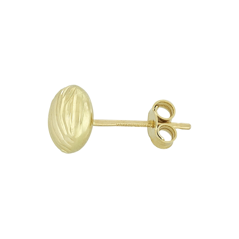 Topos en oro amarillo de 18 Kilates con visos, Figuras geométricas, 7 mm. de ancho