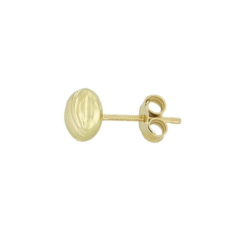 Topos en oro amarillo de 18 Kilates con visos, Figuras geométricas, 5 mm. de ancho