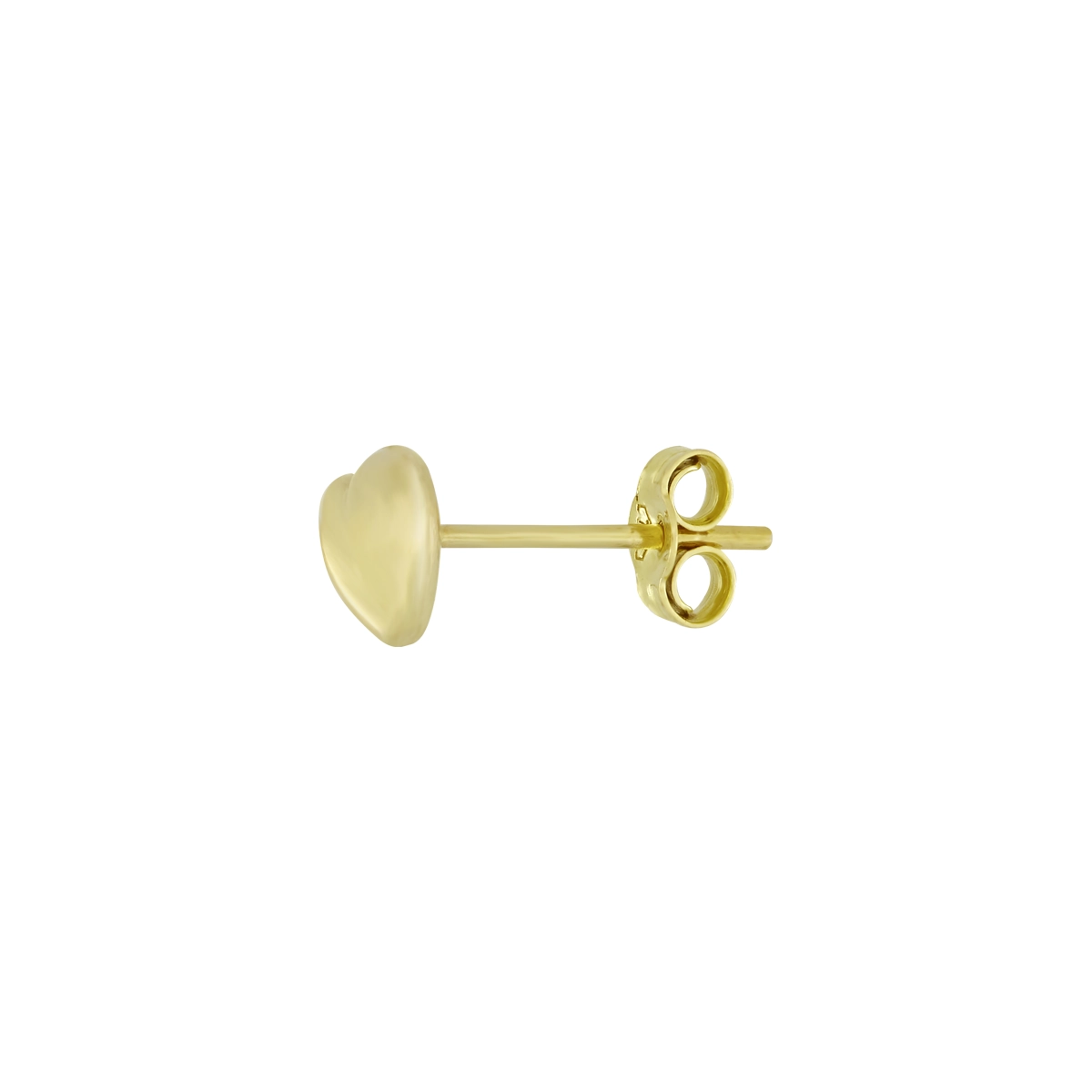 Topos en oro amarillo de 18 Kilates, Corazón