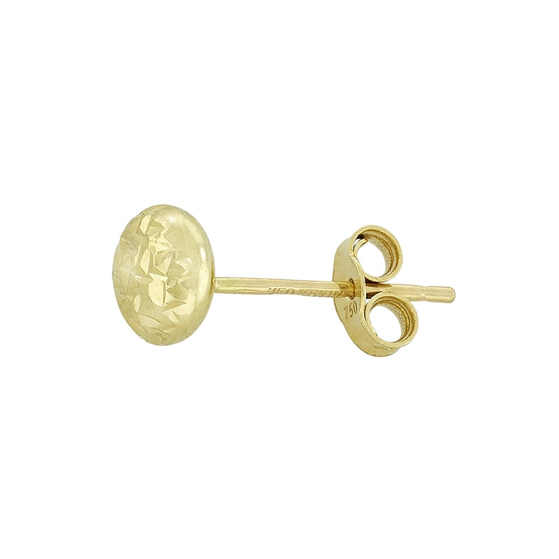 Topos en oro amarillo de 18 Kilates con visos, Figuras geométricas, 5.50 mm. de ancho