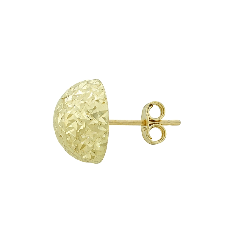 Topos en oro amarillo de 18 Kilates con visos, Figuras geométricas, 9.50 mm. de ancho