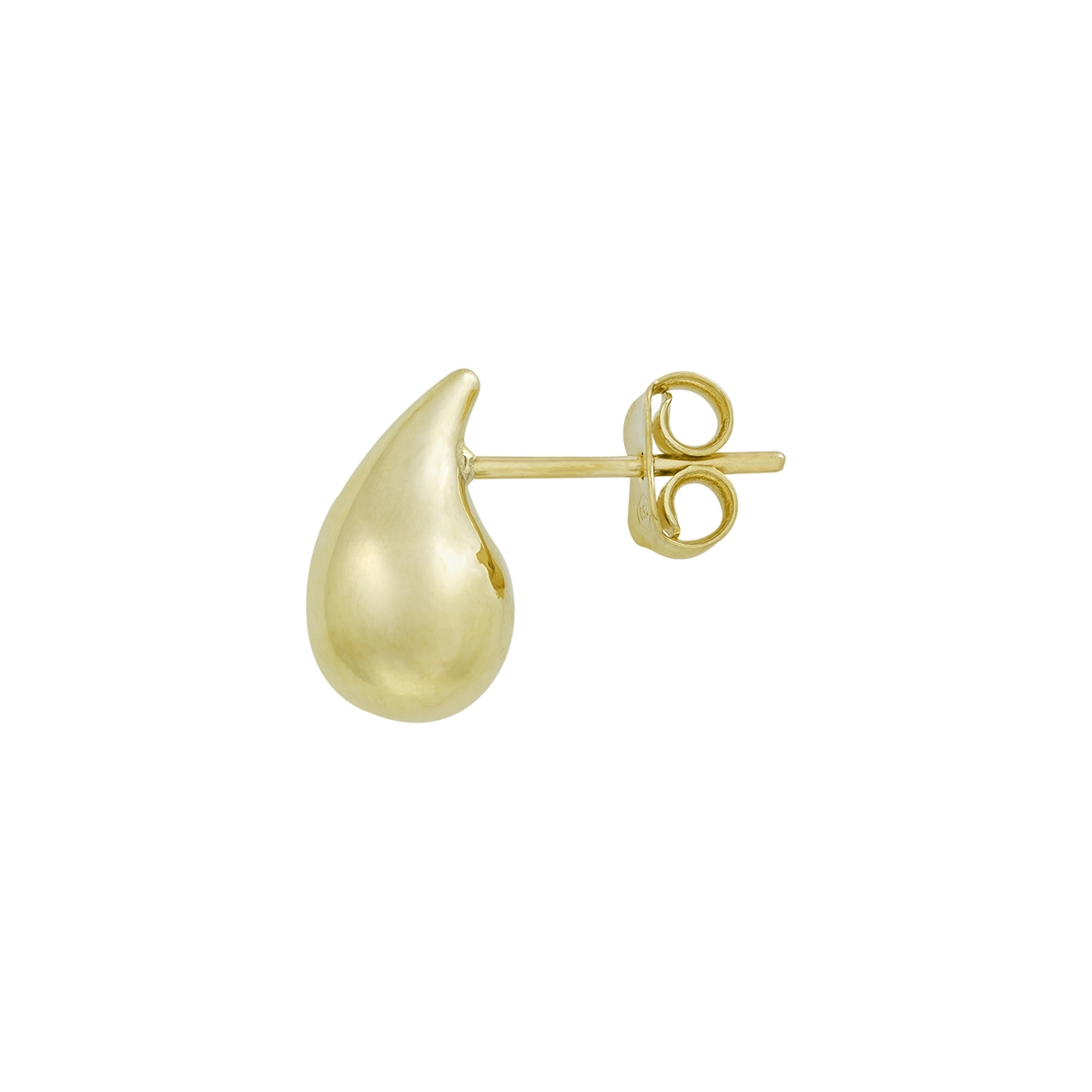 Topos en oro amarillo de 18 Kilates, Abombado