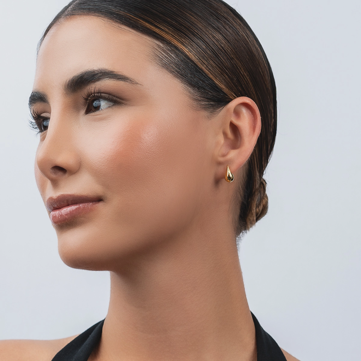 Topos en oro amarillo de 18 Kilates, Gota