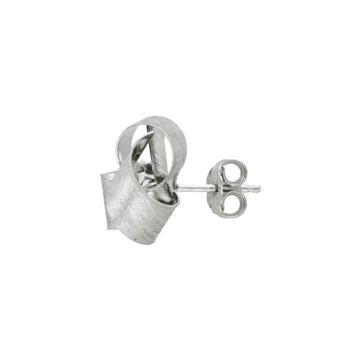 Topos en plata Ley 925 con visos, Nudo, 12 mm. de ancho, de la coleccion Sueños