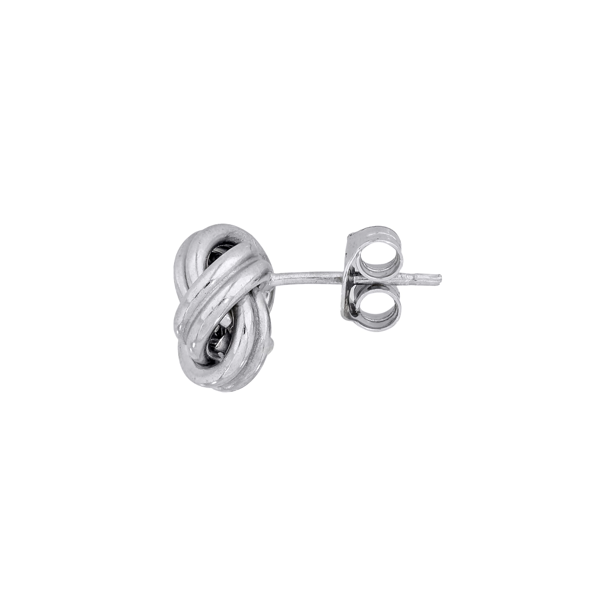 Topos en plata Ley 925, Nudo, 10 mm. de ancho, de la coleccion Sueños