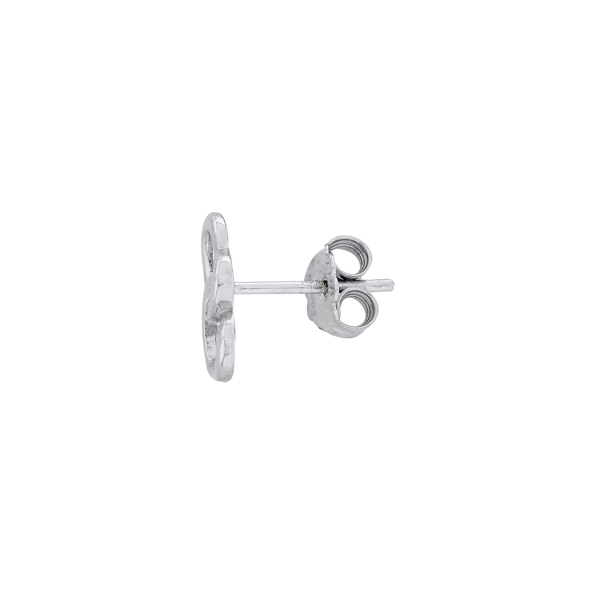 Topos de corazones en plata Ley 925 - Coleccion Sueños