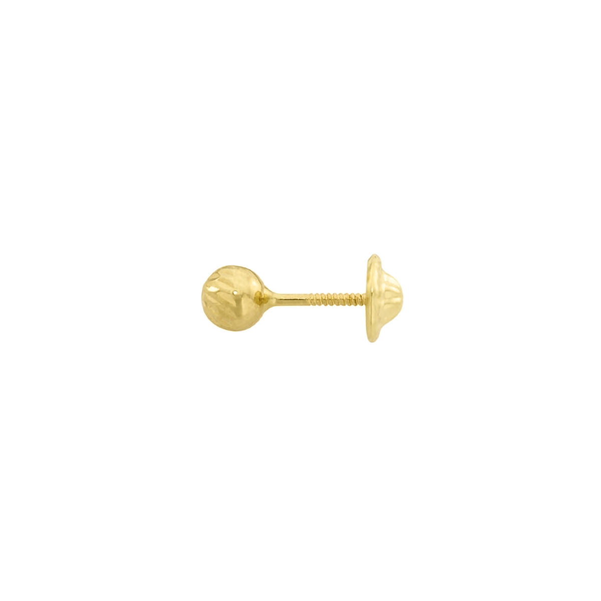 Topos en oro amarillo de 18 Kilates con visos, Figuras geométricas, 4 mm. de ancho