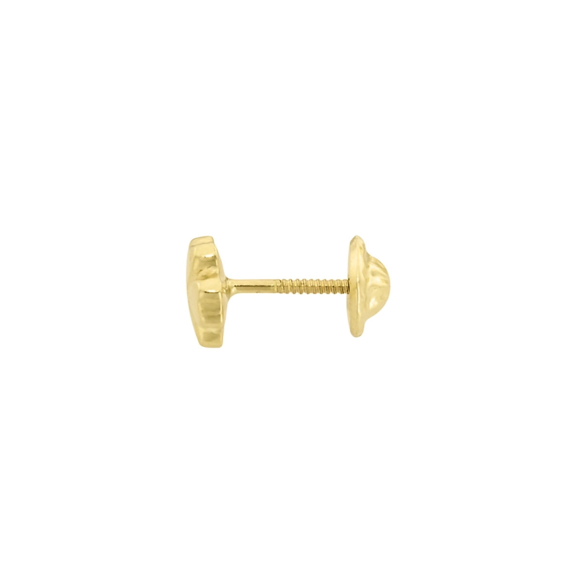 Topos en oro amarillo de 18 Kilates, Corazón, 5 mm. de ancho