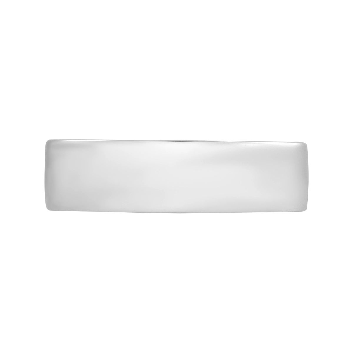 Argolla en plata Ley 925, Plana, 5 mm. de ancho, de la coleccion Sueños