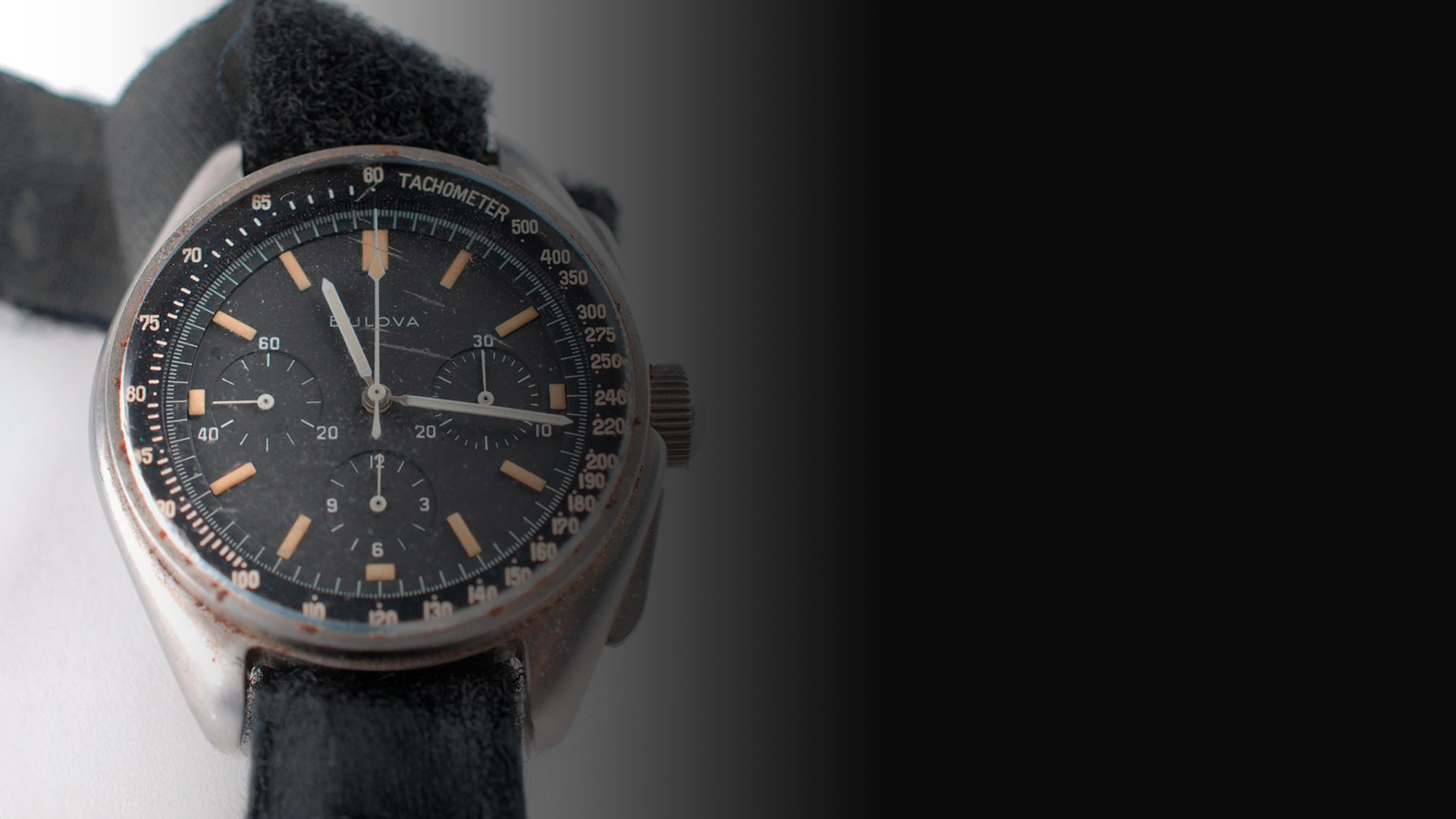 Cronógrafo Bulova usado en la superficie lunar durante la misión Apollo 15